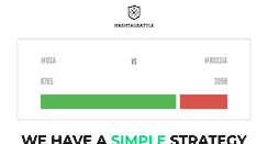 Desktop Screenshot of hashtagbattle.com